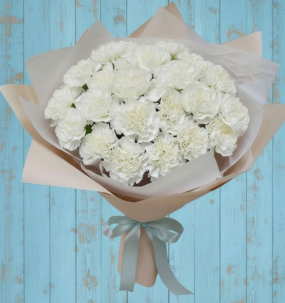 Букет цветов из: Гвоздики в Чалтыре