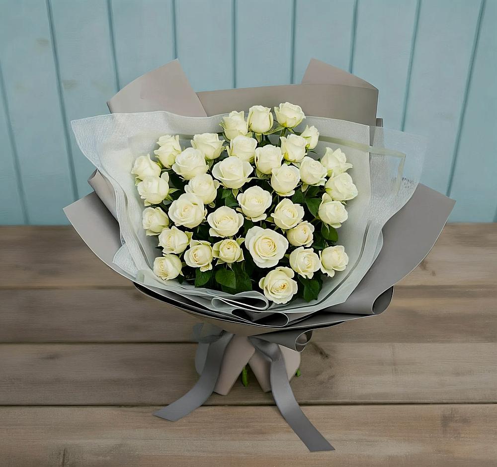 Букет Белоснежная нежность в Чалтыре