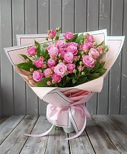 Букет Розовый кустик #REPLACE_PRED# Чалтыре