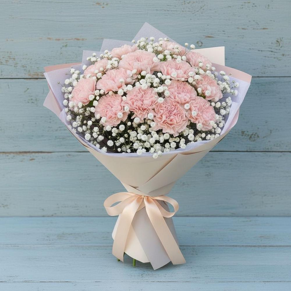 Букет цветов из: Гвоздики в Чалтыре