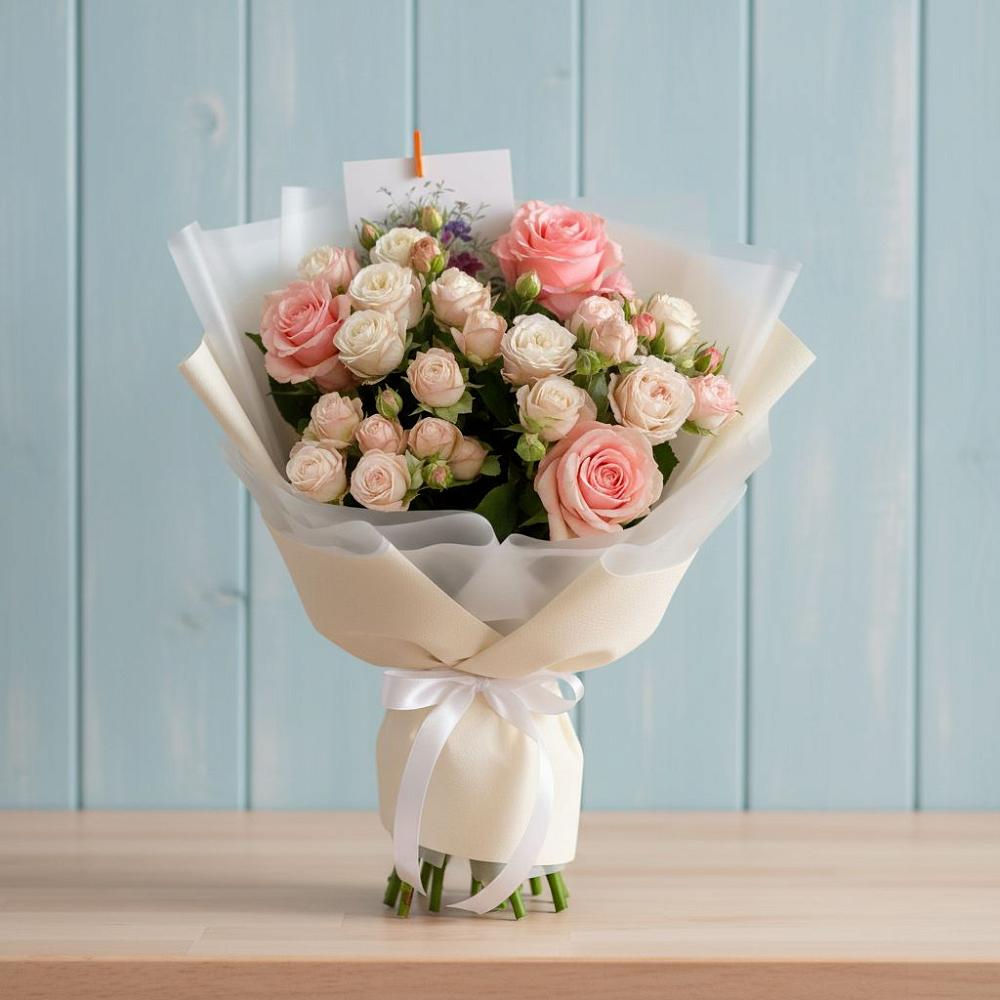 Букет цветов из: Розы в Чалтыре