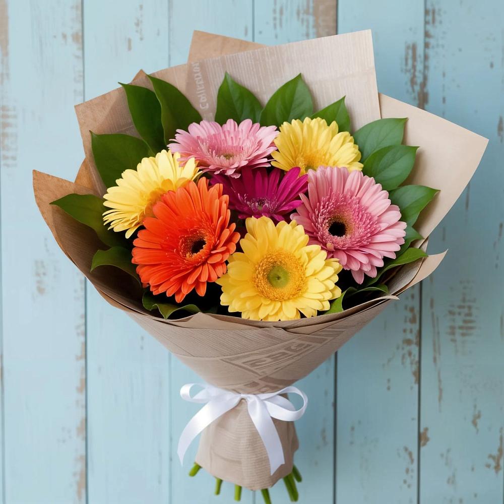 Букет цветов из: Герберы в Чалтыре