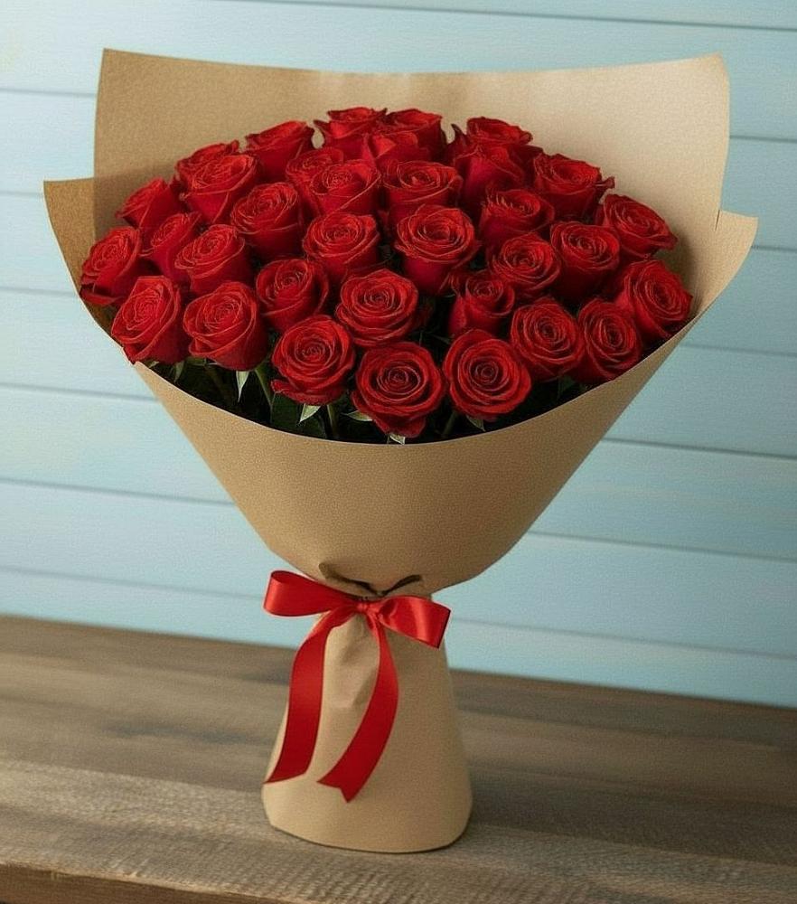 Букет Красные розы Милано в Чалтыре