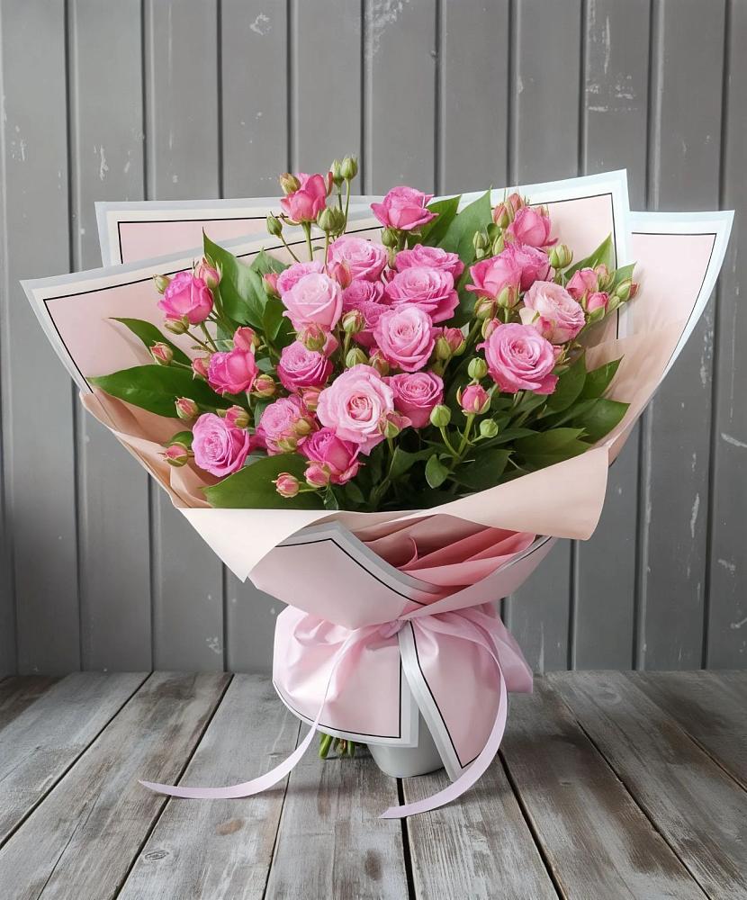 Букет Розовый кустик в Чалтыре
