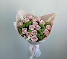 Букет цветов из:  Розы и Хризантемы #REPLACE_PRED# Чалтыре