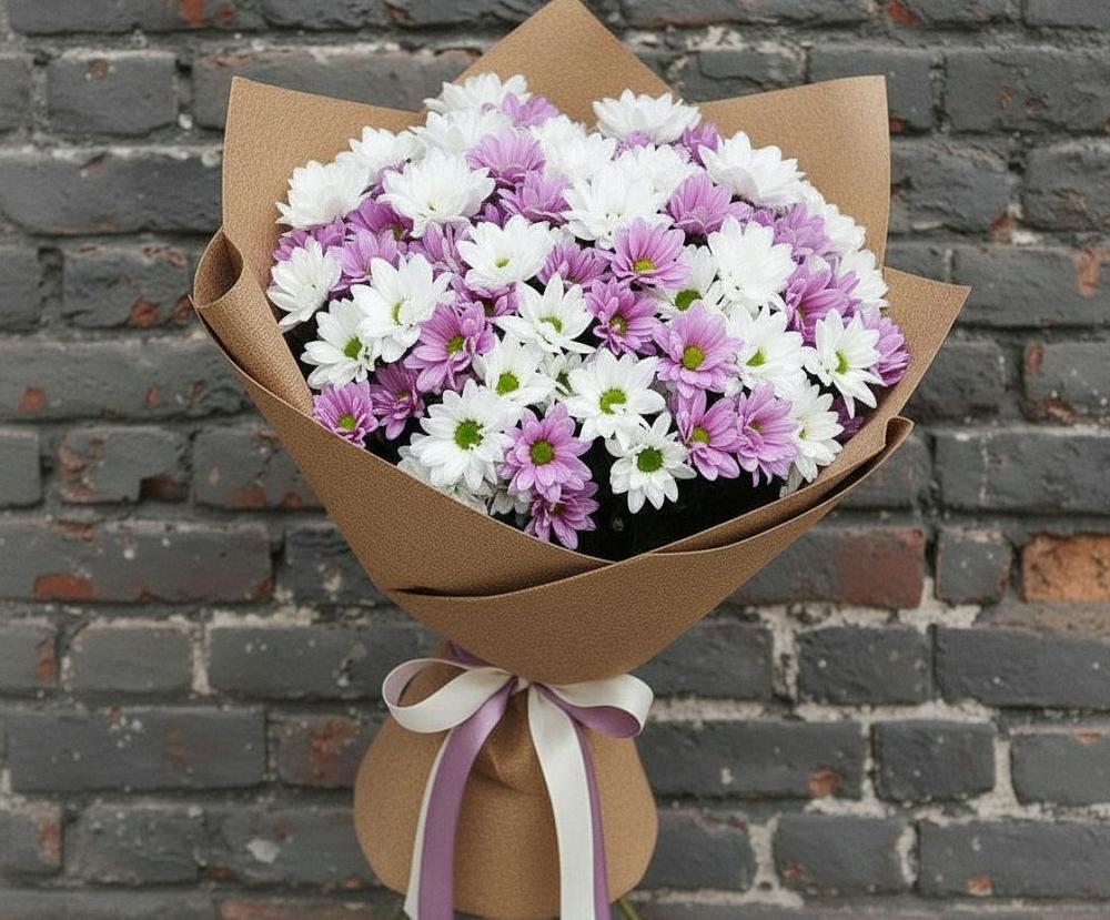 Букет цветов из: Хризантемы в Чалтыре
