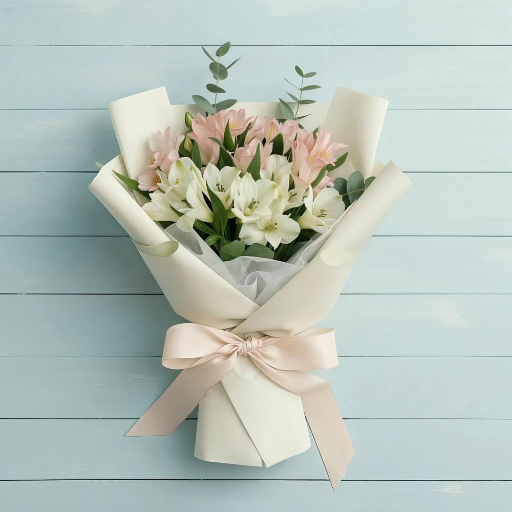 Букет цветов из: Альстромерии в Чалтыре