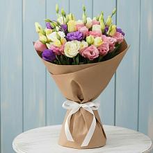 Букет цветов из:  Лизиантусы в Чалтыре