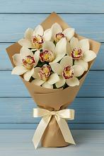 Букет цветов из:  Орхидеи и Розы в Чалтыре